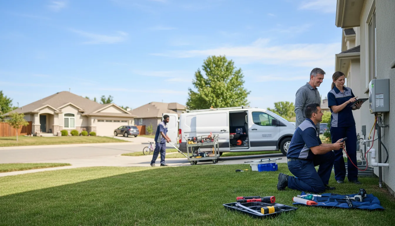Tankless water heater service in North Billerica, MA